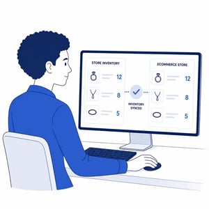 Jewelry Store Ecommerce Platform Inventory Sync