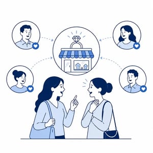 Referral and loyalty platform for jewelers