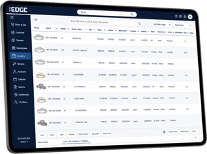 The Edge for Jewelers tablet